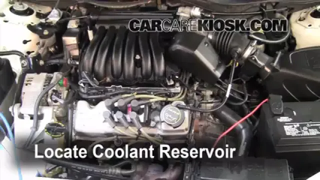 2002 Ford Taurus SE 2-Valve 3.0L V6 Antigel (Liquide de Refroidissement) Ajouter de Antigel